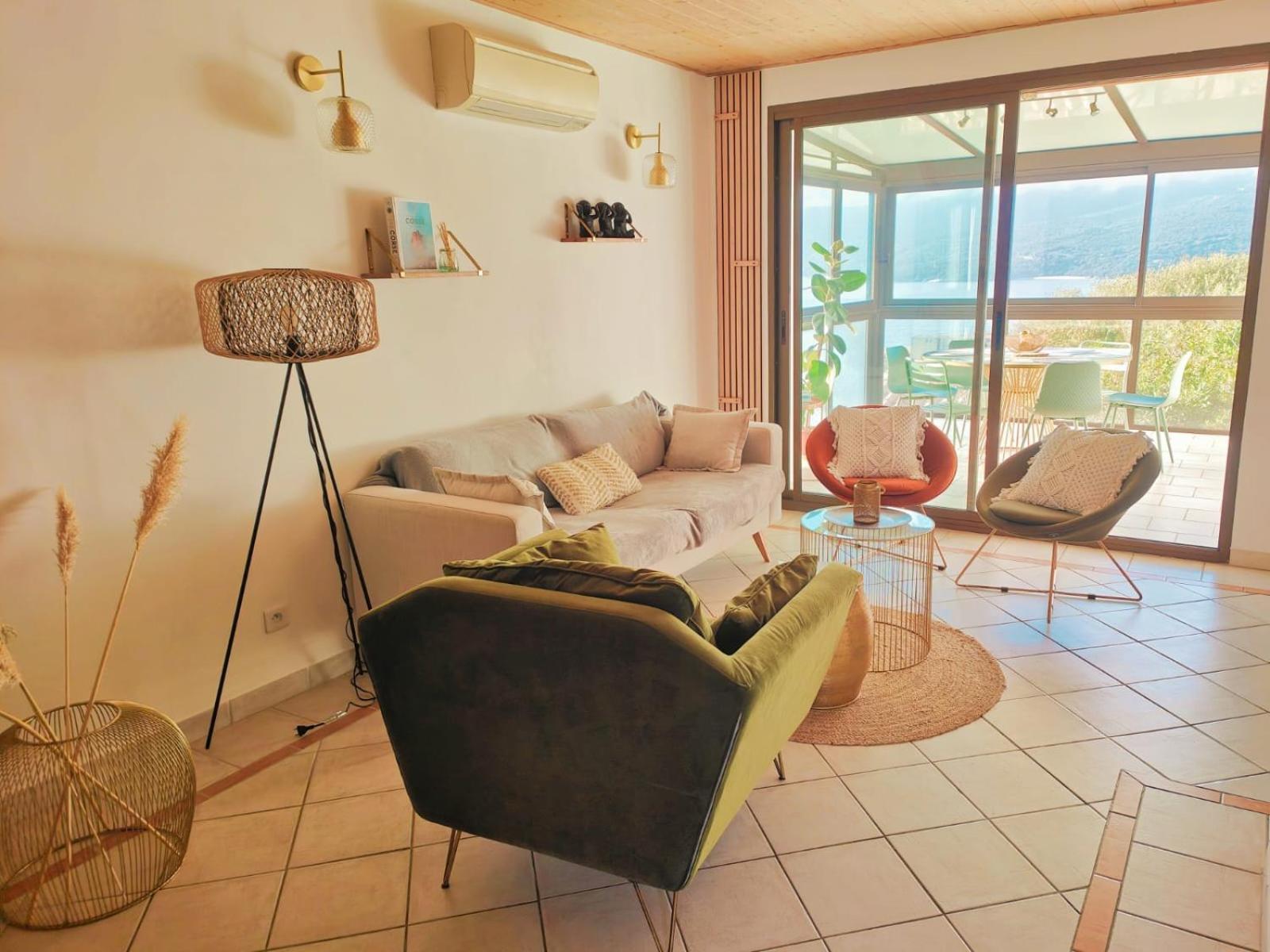 Charmante Petite Maison Magnifique Vue Mer Propriano  Dış mekan fotoğraf